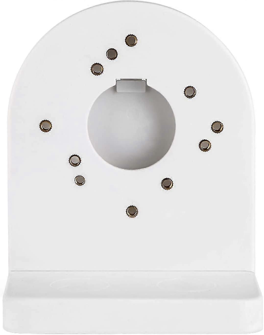 Abs Plastic Wall Mount Bracket For Universal Cctv Dome Camera - White