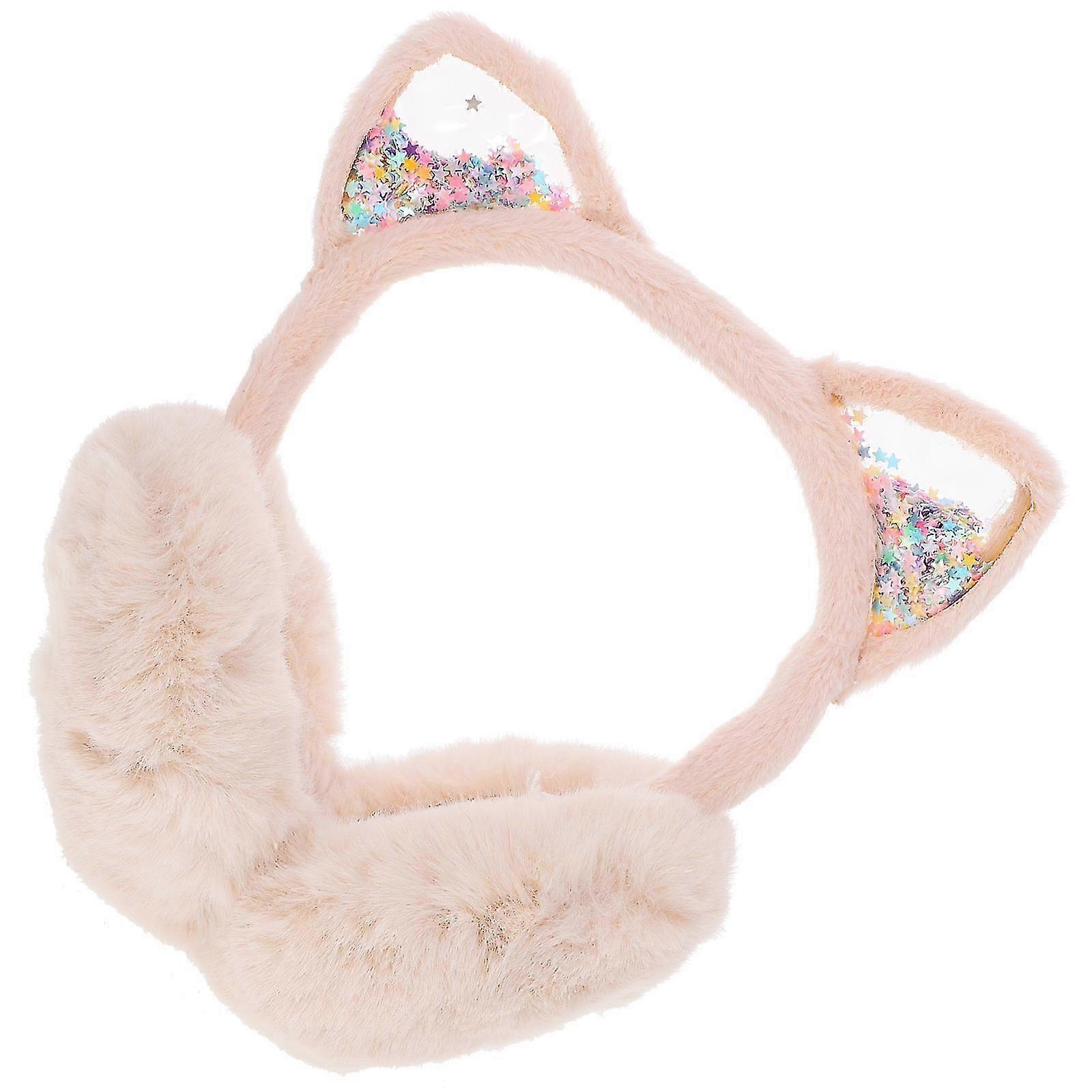 Plush Earmuff Winter Plush Headband Warm Ear Cover Windproof Ear Protector