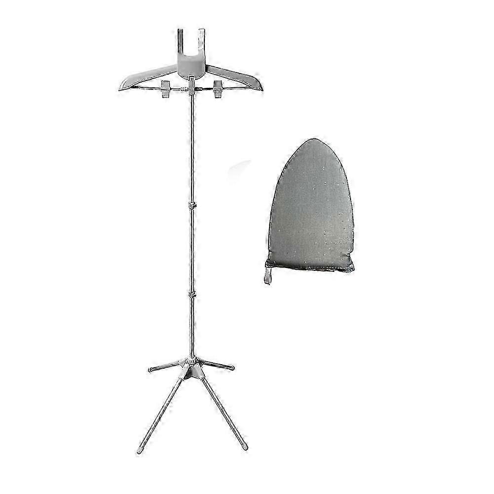 Foldable Garment Steamer Stand with Ironing Gloves for Clothes,Adjustable Steamer Rack with Two Cli LBL