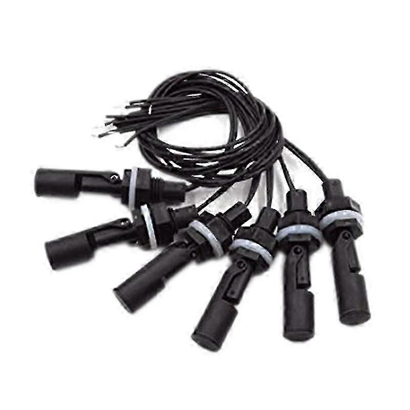 6 Pieces Liquid Float Switch Side Mounted Horizontal Water Level Sensor