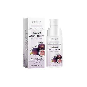Ouhoe Gray Hair Essence Mild Non-Irritating Hair Easy Color Changing Moisturizing Soft Hair Care Hair Essence