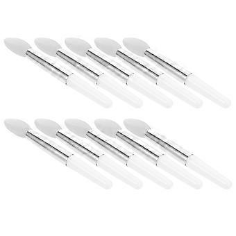 Lipstick Brush Silicone Lip Mask Brush Applicator 12Pcs for Makeup Application