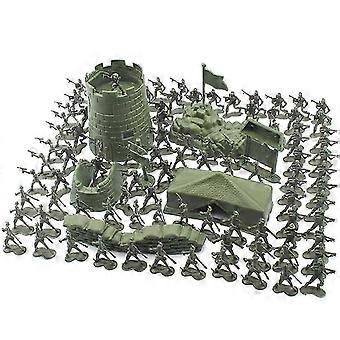 100 Stück Armee-Figuren in verschiedenen Posen, Spielzeugsoldaten, Halloween-Preise