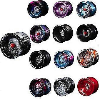 Galaxy Metal Yoyo Professionel 55,9 mm aluminiumslegering, faldsikker, slidstærk til 1A 3A 5A tricks med 10 kuglelejer