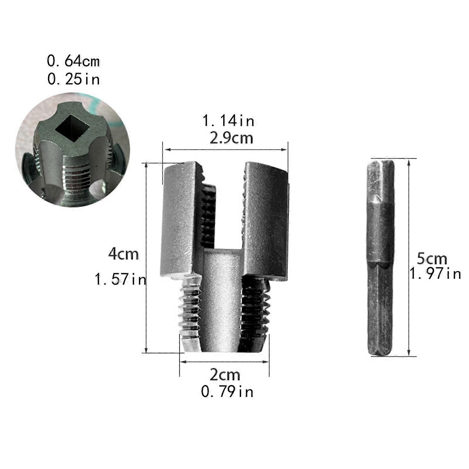 3xPPR Pipe Threader Practical Threading Device for Electric Drill Thread Maker