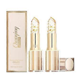 2 PCS Color Changing Lipstick, pH Adjusted Hydrating Lip Gloss, Long Lasting Moisturizing Lip Balm