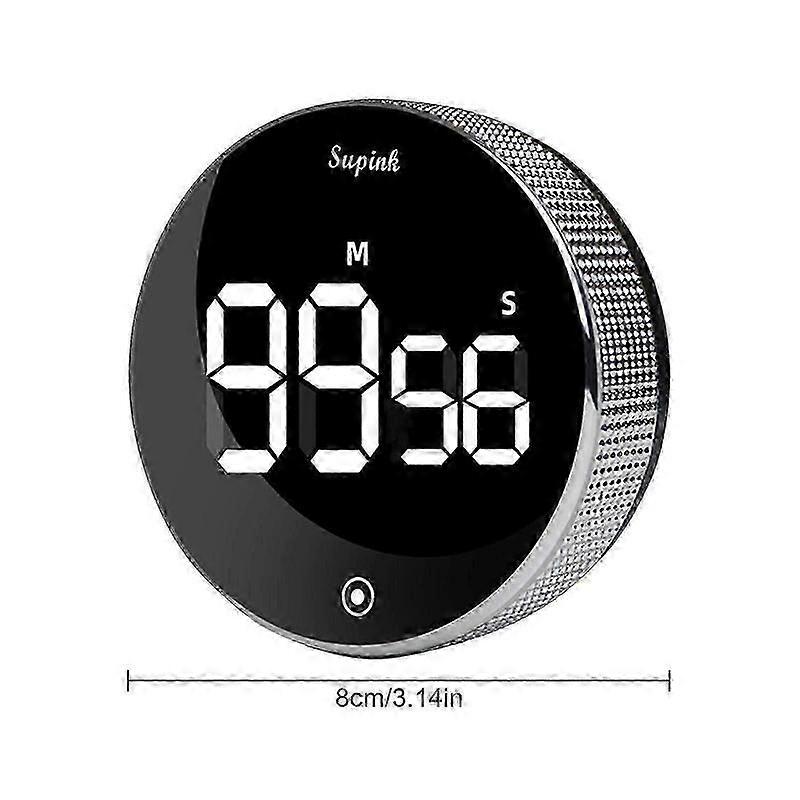 kitchen timer with led display and countdown alarm
