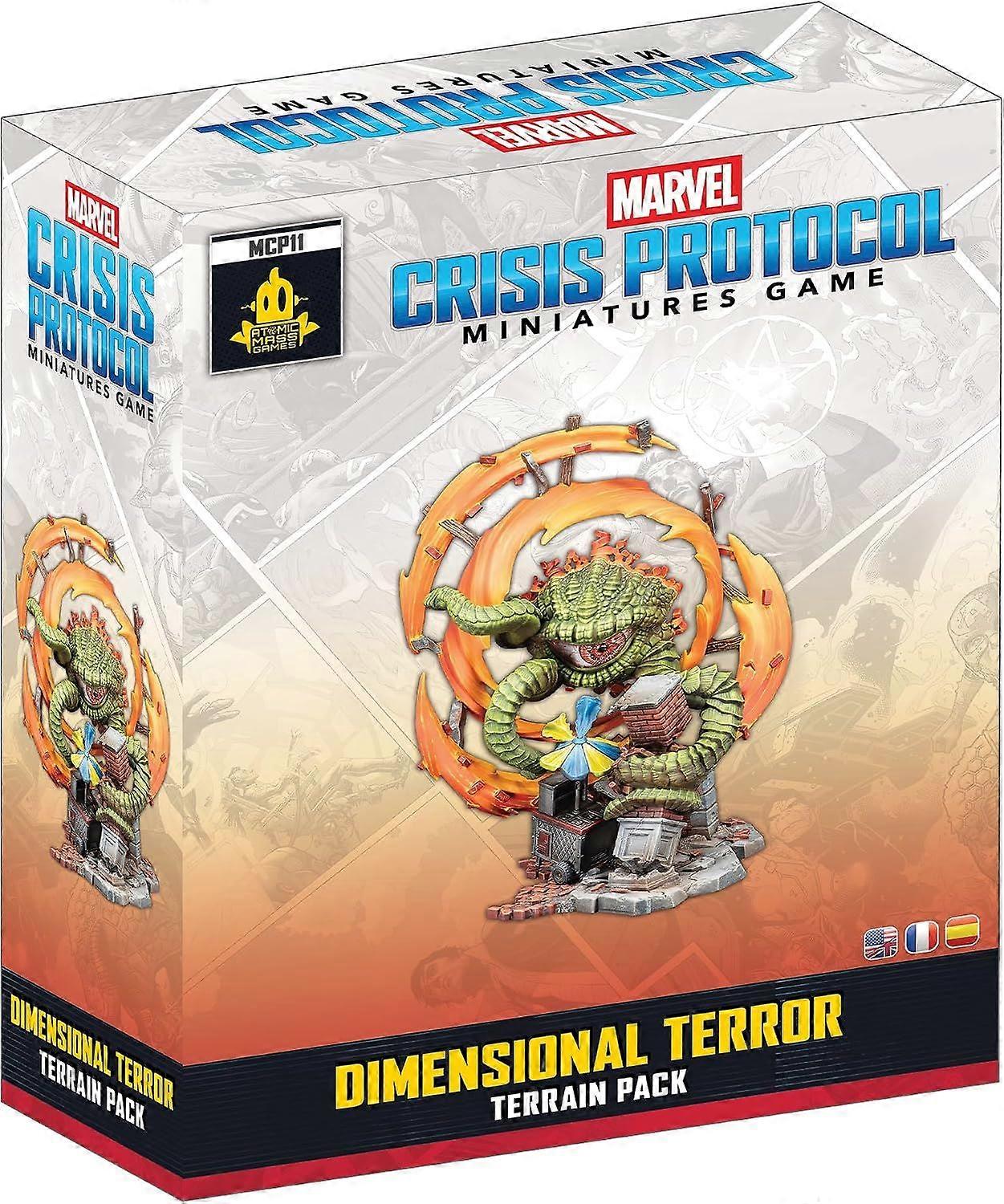 Marvel Crisis Protocol - Dimensional Terror Terrain Pack Miniatures