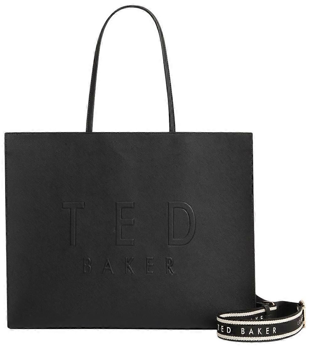 Ted Baker Iconna Webbing Extra Large Icon Bag - Jet Black