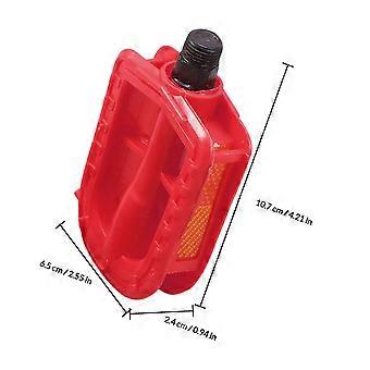 Durable Bicycle Pedals Anti-Skid Pedal for Kids 3Pairs Assorted Color
