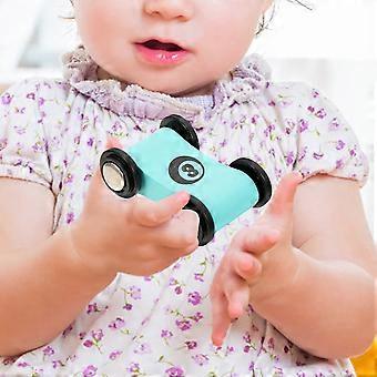 Mini Wood Car Model for Kids Wooden Race Car Toy 8Pcs Set Assorted Colors