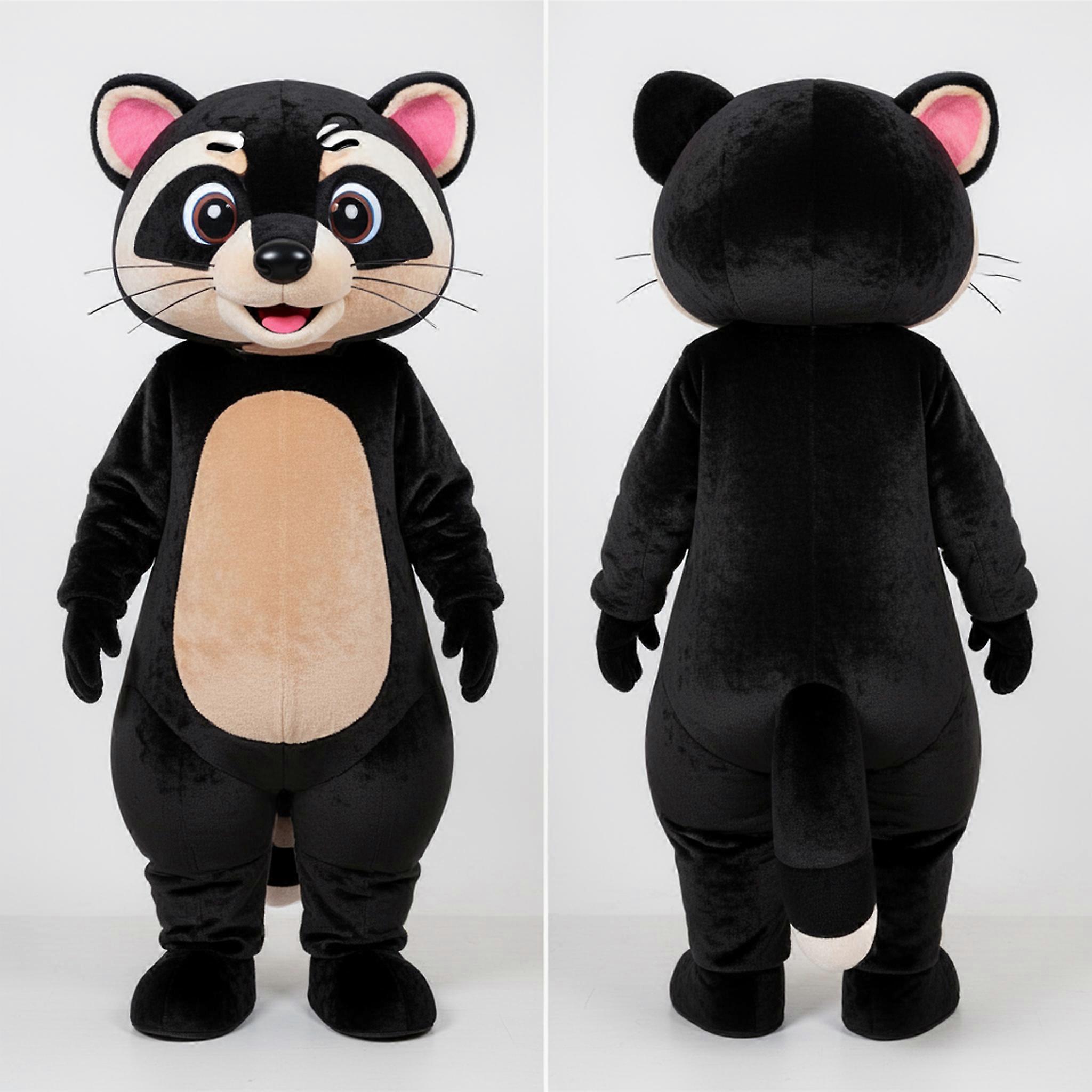 MASTICOT Ebony Sleek Civet Mascot