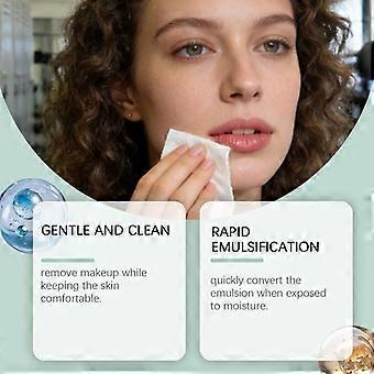 Gel struccante per il viso ad azione rapida, leggero, idratante, detergente viso quotidiano per donne impegnate