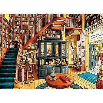 Jigsaw Puzzles for Adults Vintage Magic Bookstore VRE812