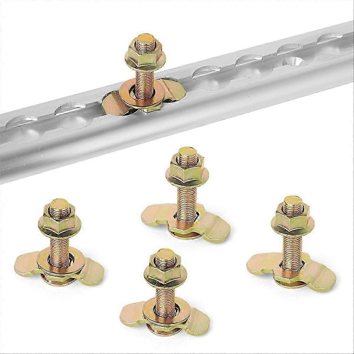 L Track Threaded Stud Fittings Double Stud with L Track Rails hing
