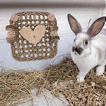 Rabbit Cage Mat for Pet Use with Guinea Pig Grass Mat 1Pcs Chewing Toy