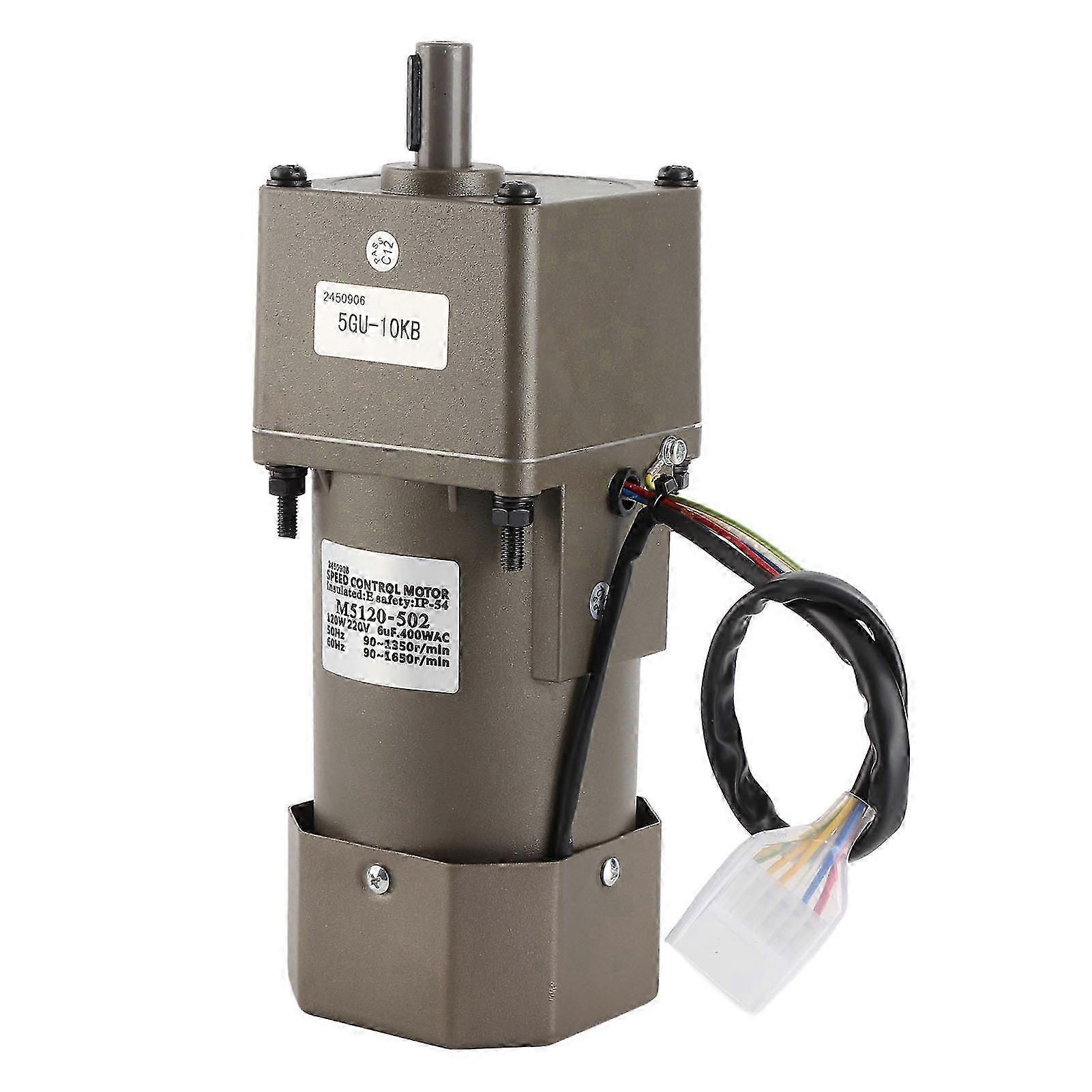 Adjustable Speed Reversible Gear Motor with Gearbox Controller Bracket(Reduction Ratio 10K)