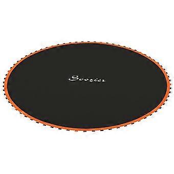 Trampoline mat, round jumping mat, polypropylene, orange