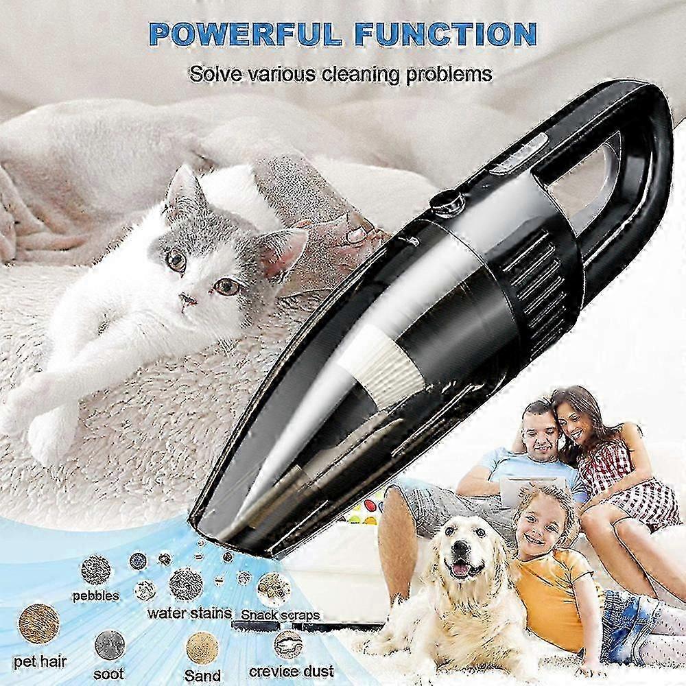 Quiet 30-Min Cordless Compact Vacuum