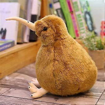 Kiwi-Vogel-Plüschtier, 50 cm, braun, weiches Stofftier mit realistischem Design, ideales Geschenk für Kinder