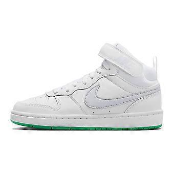 Nike Court Borough Mid 2 GS 'White Stadium Green' CD7782-115