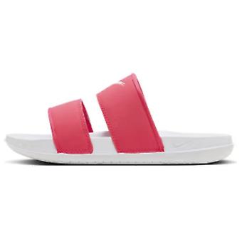 Chinelo Nike Offcourt Antiderrapante de Secagem Rápida Feminino Vermelho e Branco DC0496-106