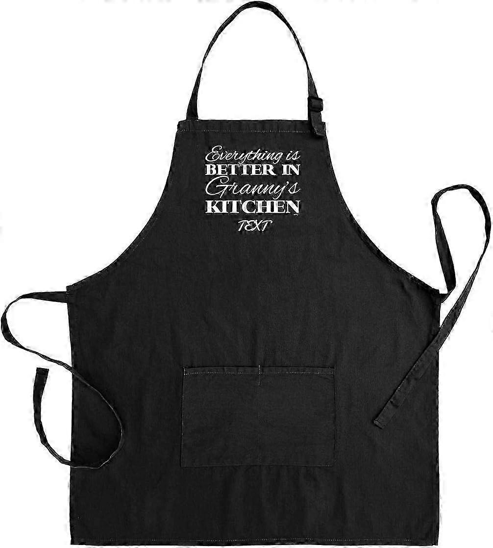 Adjustable Granny Kitchen Apron With Pocket