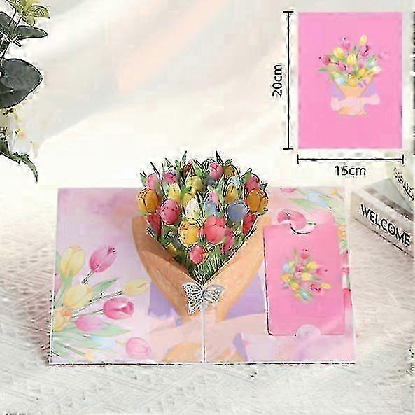 Freestanding 3D Valentine's Card