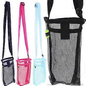 4Pcs Water Bottle Holder Mesh Bag for Practical Water Kettle Carrying