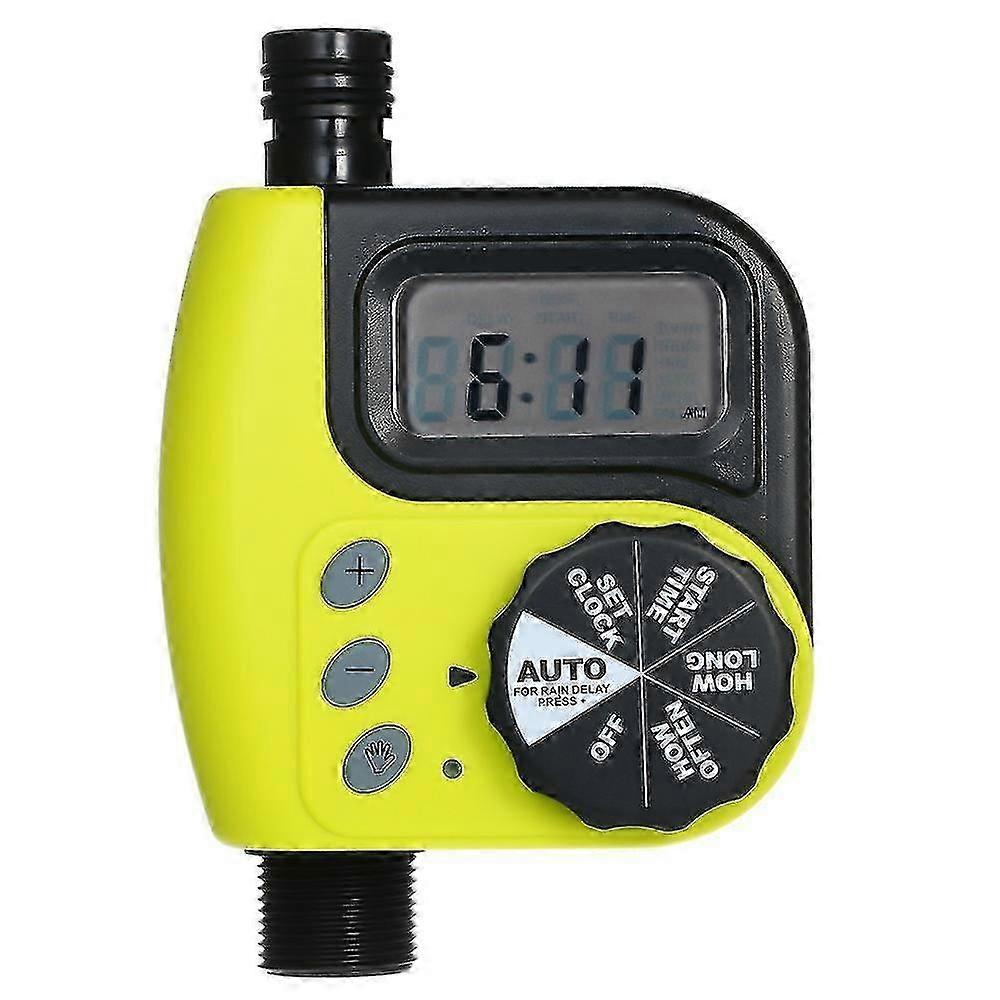 Automatic Water Timer Outdoor Garden Irrigation Controller 1-Outlet Programmable Hose Faucet Timer G