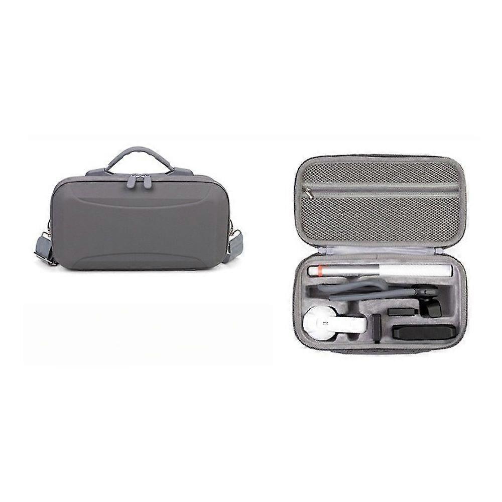 Camera Case with Spaces for Camera Extension Pole and Neck Mount Compatible with Insta360 X6