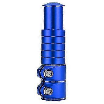 Mountain Bike Head Booster Handlebar Acessórios Universais Ajustáveis (1pcs, Azul)
