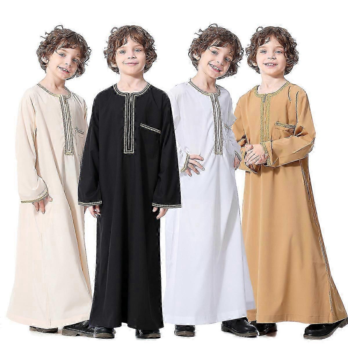 Caftan islamique pour garçons, style saoudien.