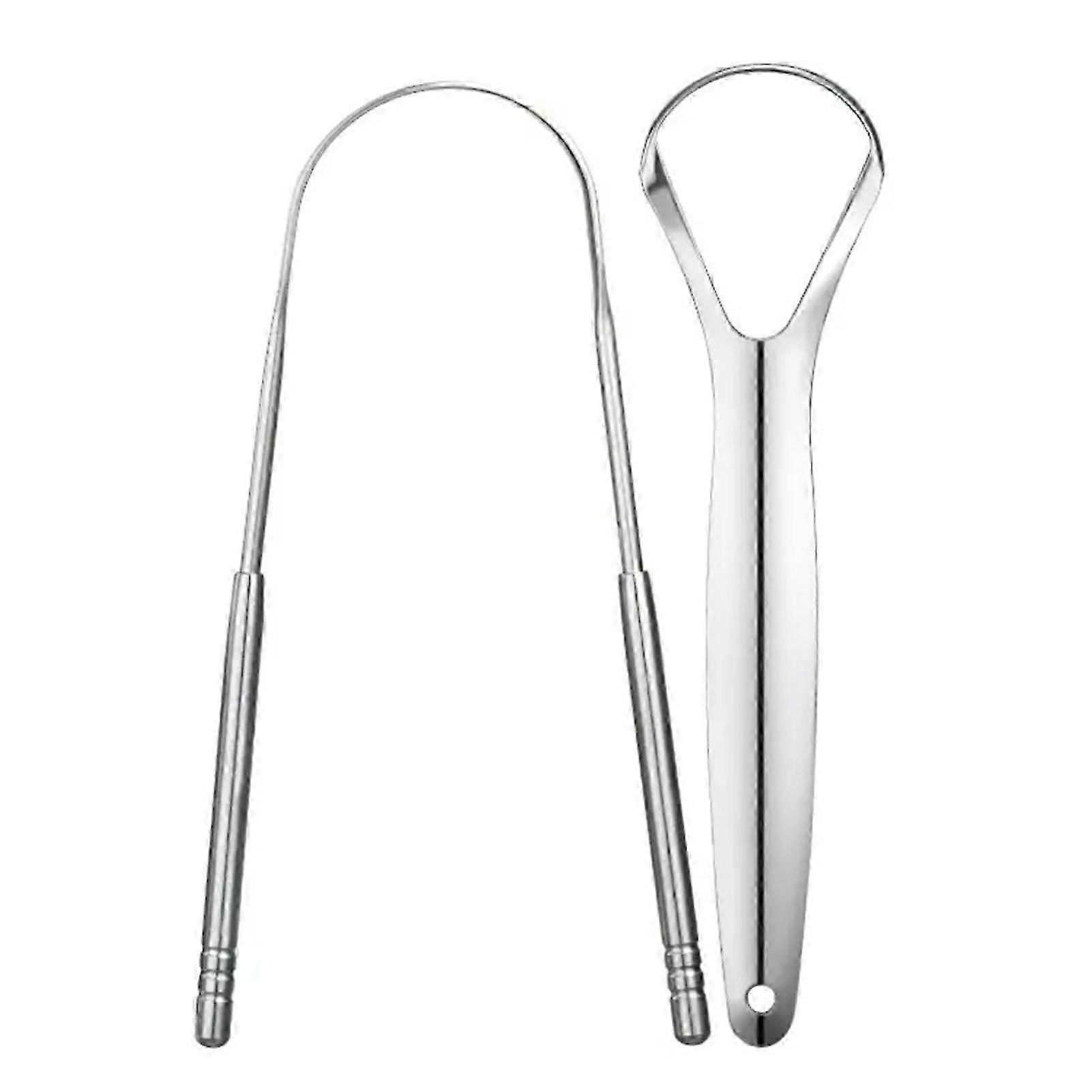 Reusable Stainless Tongue Cleaning Set