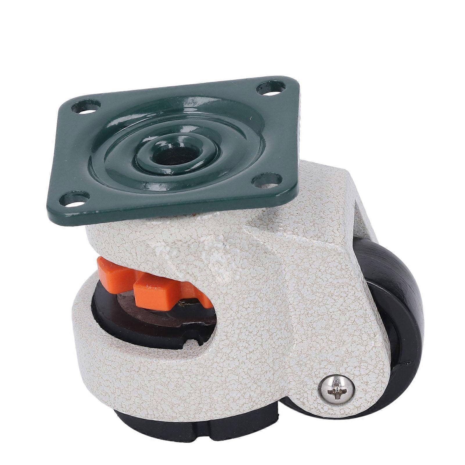 Leveling Caster 40mm Outer Diameter High Load Bearing Height Adjustable Plate Caster Wheel