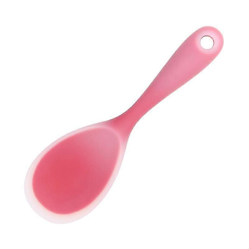 Integrated Soft Silicone Rice Spoon