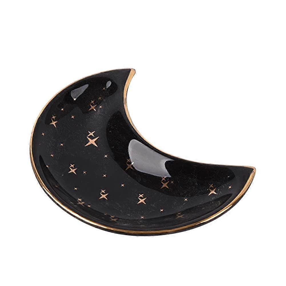 Porcelain Moon Shape Trinket Dish