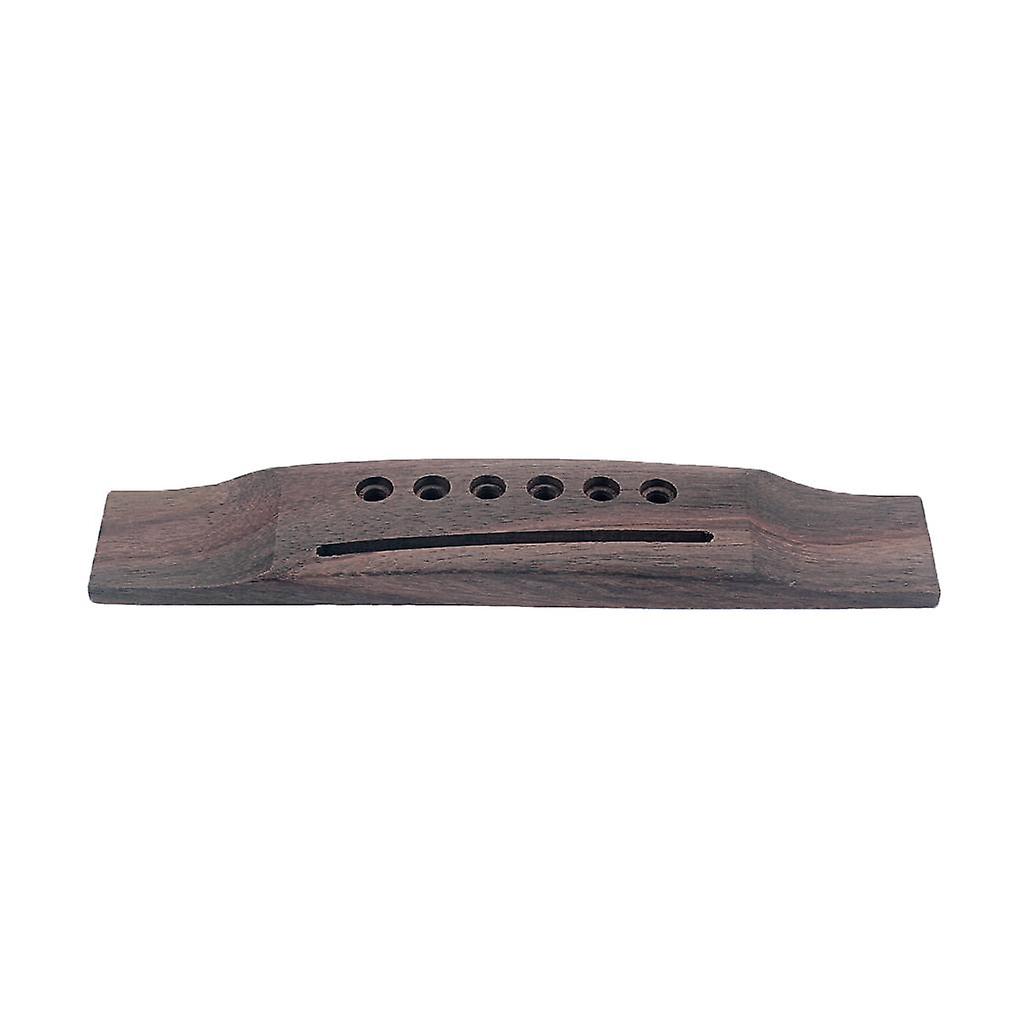 1 st gitarrdelar sadel gitarrbrygga för akustisk gitarr rosenträ