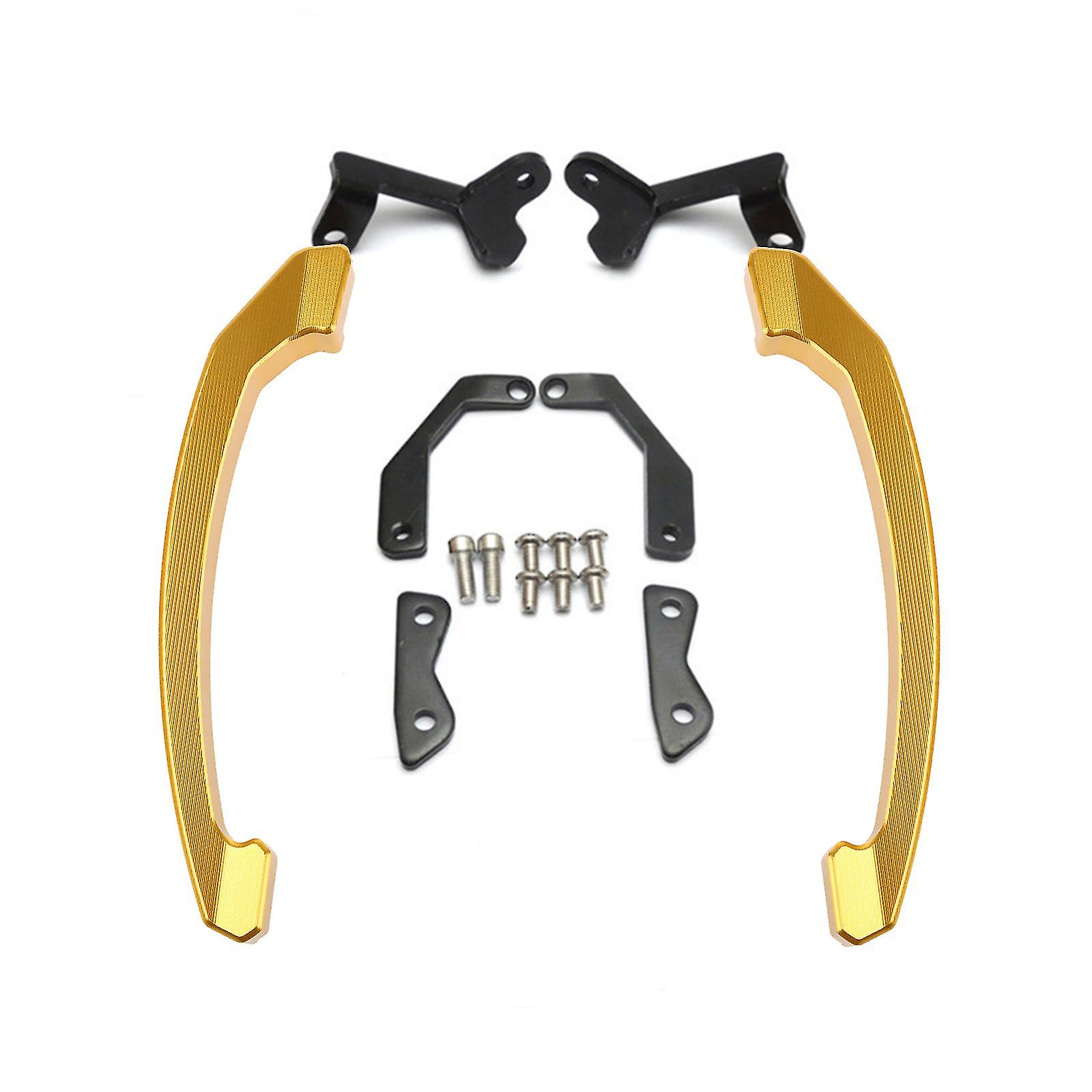 Motorcycle Tail Pillion Passenger Compatible With Seat Handle Armrest Bars Compatible With Yamaha-mt07 F