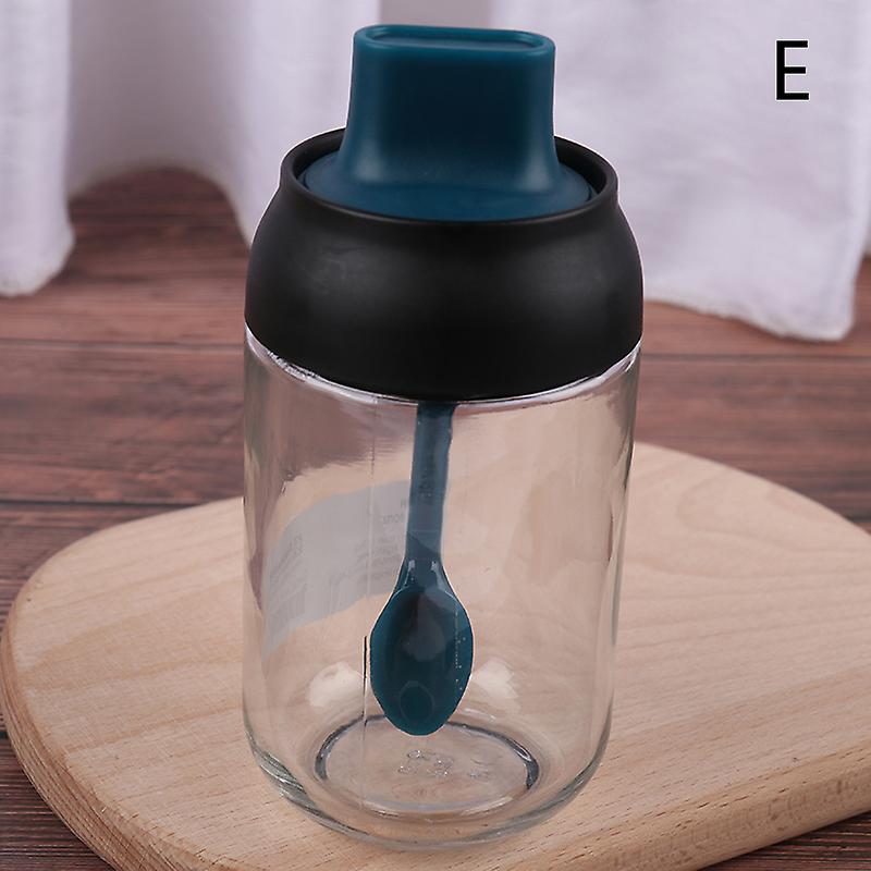 1 Pcs 3 Style Glass Spice Jars Honey Bottle Brush Oil Bottle Seasoning Storage Tool