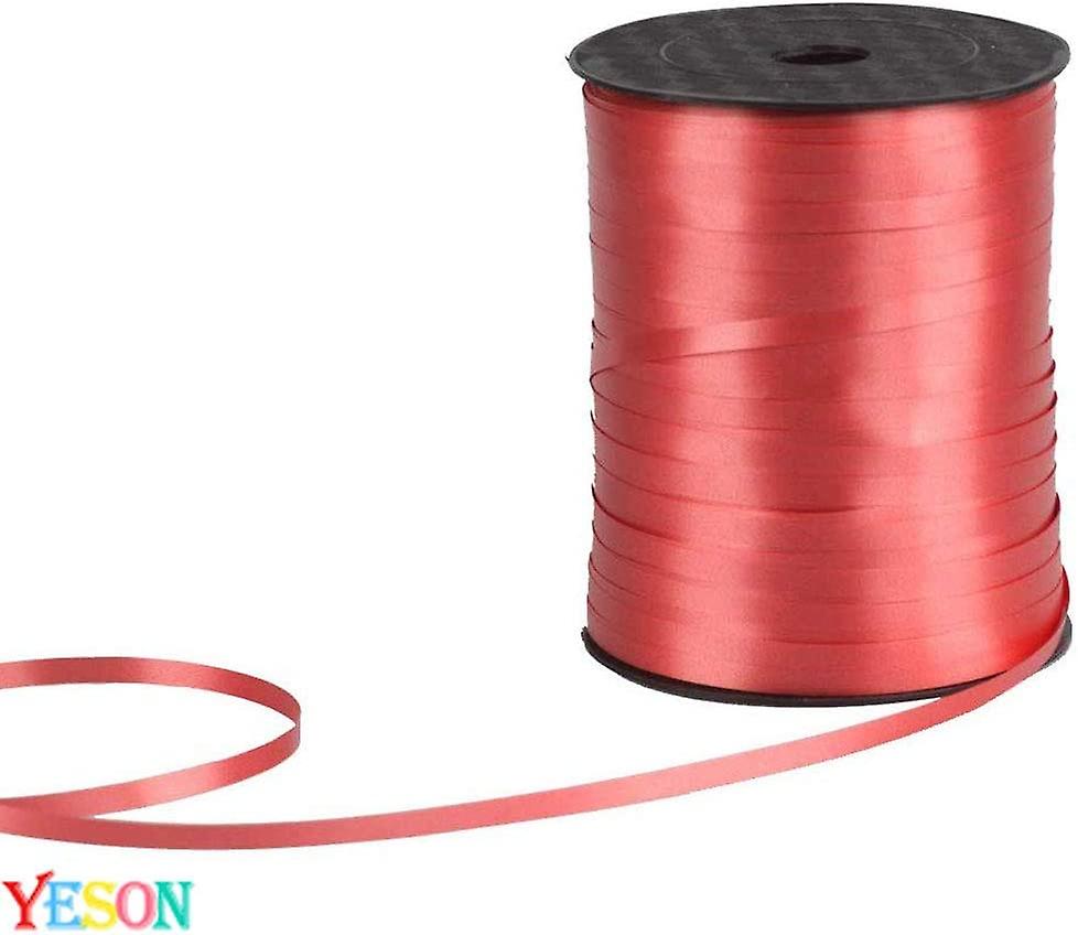 Red Balloon String Curling Wrapping Ribbons Decoration Accessories,500 Yards