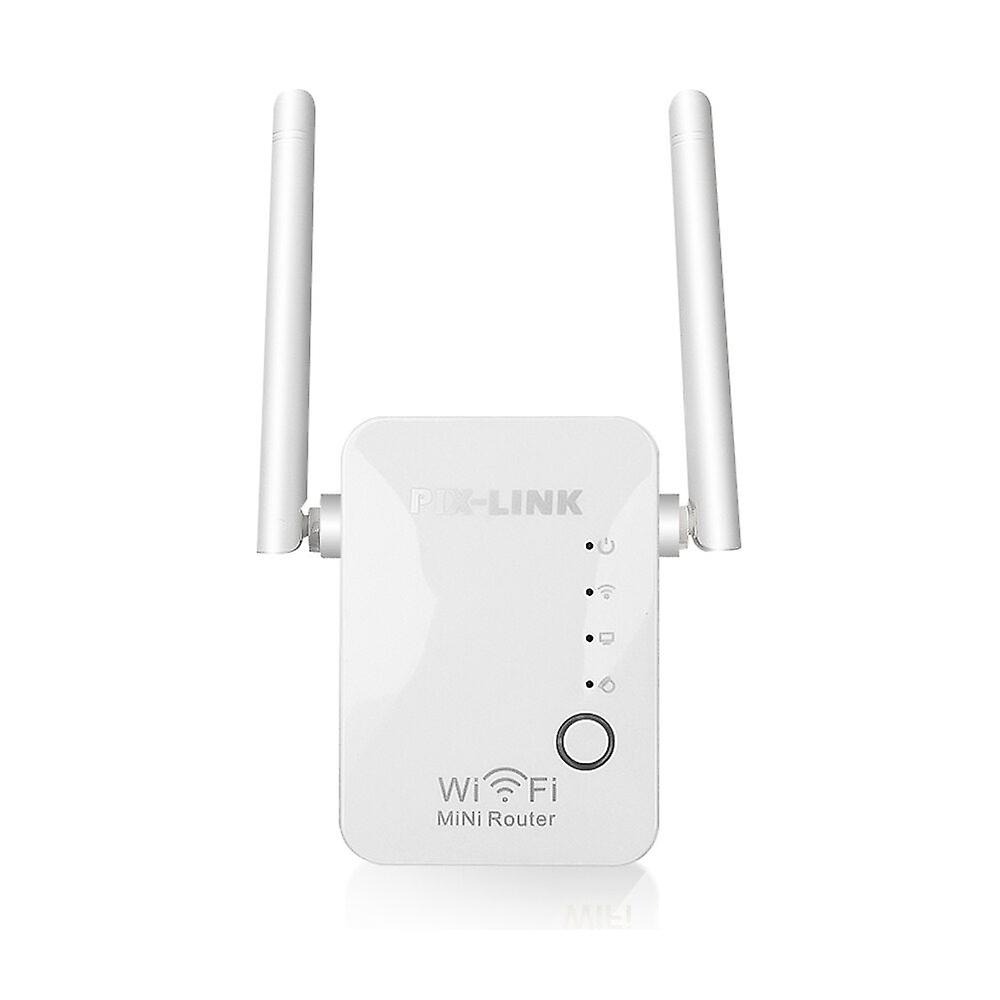 Wifi Repeater Extender 300mbps Router 2.4ghz Wireless Long Range Extender Router Power Booster With 2 External Antenna