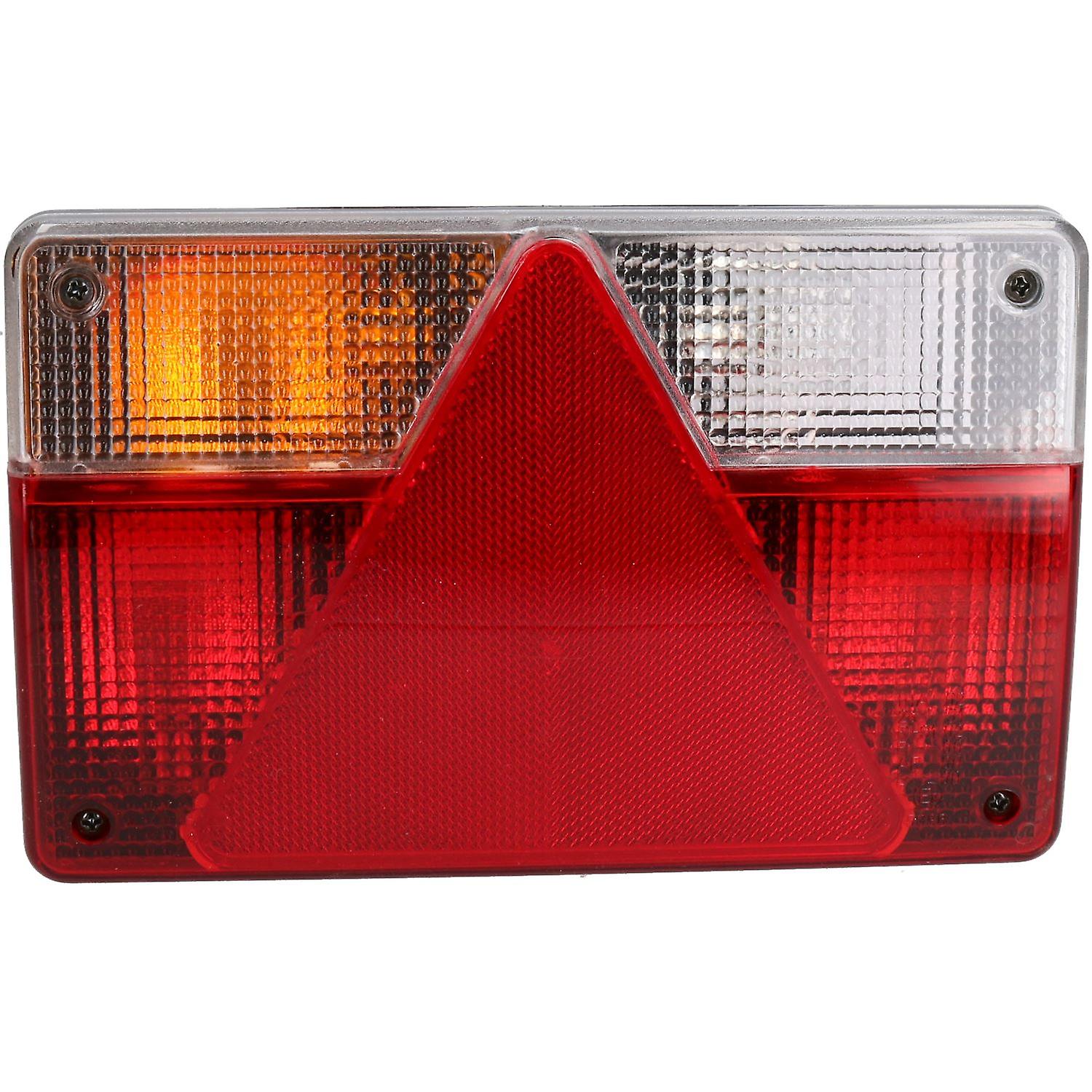 Trailer Caravan Left Light Replacement Lamp with AJBA 6 PIN Plug Indespension