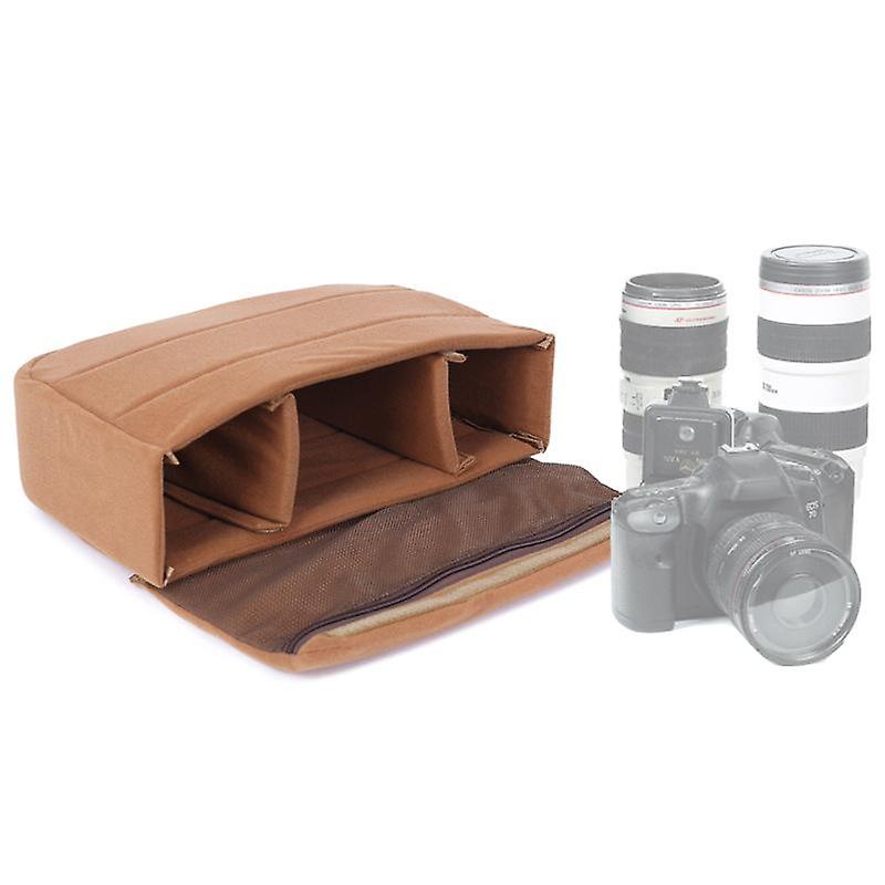 DSLR Camera Inner Bag Case Liner Soft Shockproof SLR Camera Bag Insert Case Padded Bag