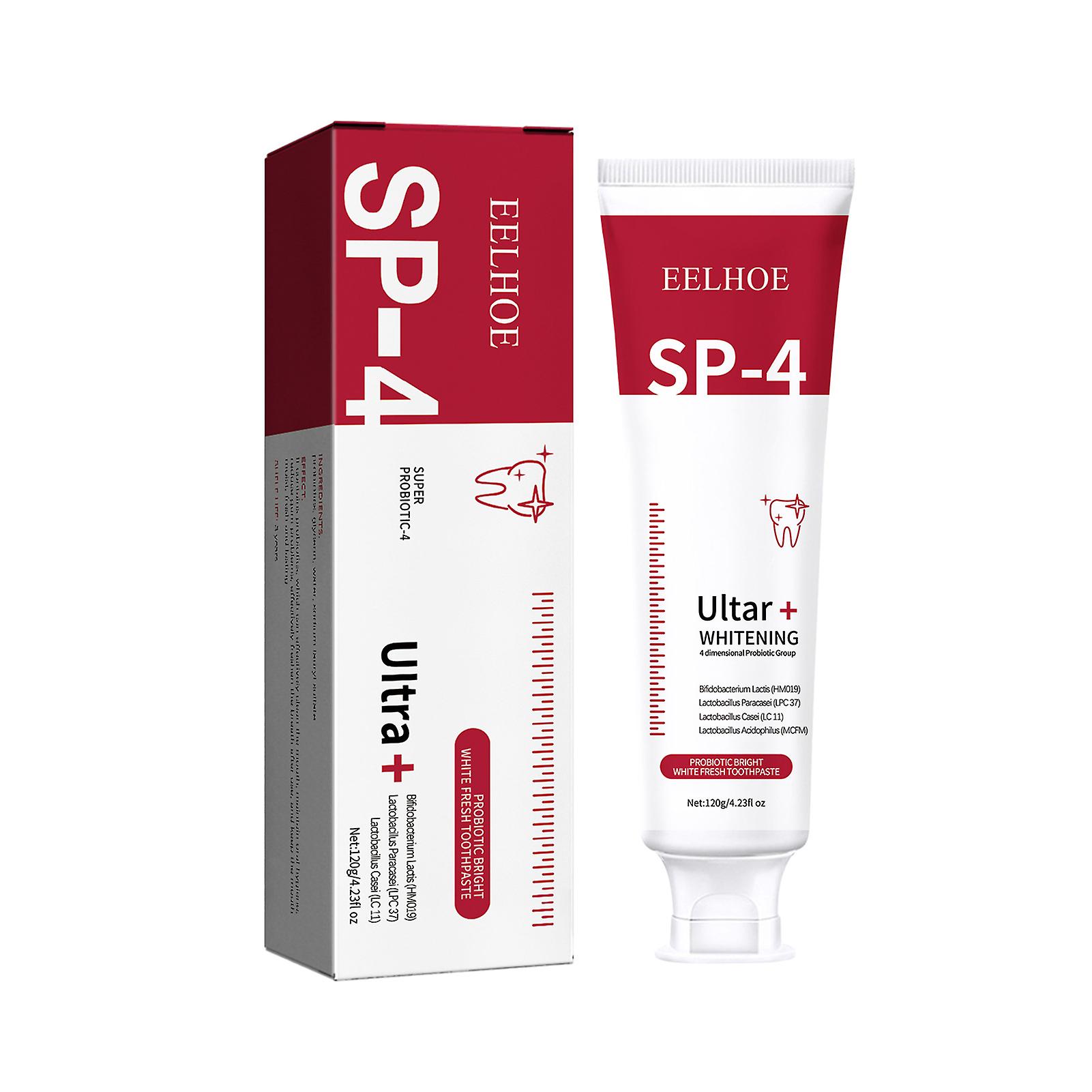 Teeth Whitening Toothpaste White Fluoride Free Activated Probiotics Toothpaste For Family Friends Neighbors Gift