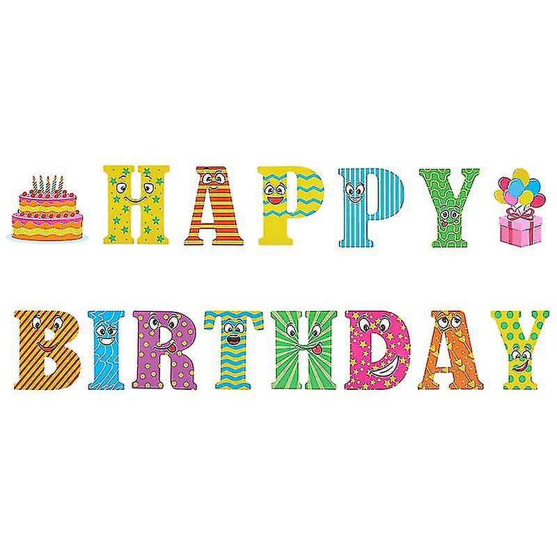 15Pcs Birthday Yard Signs