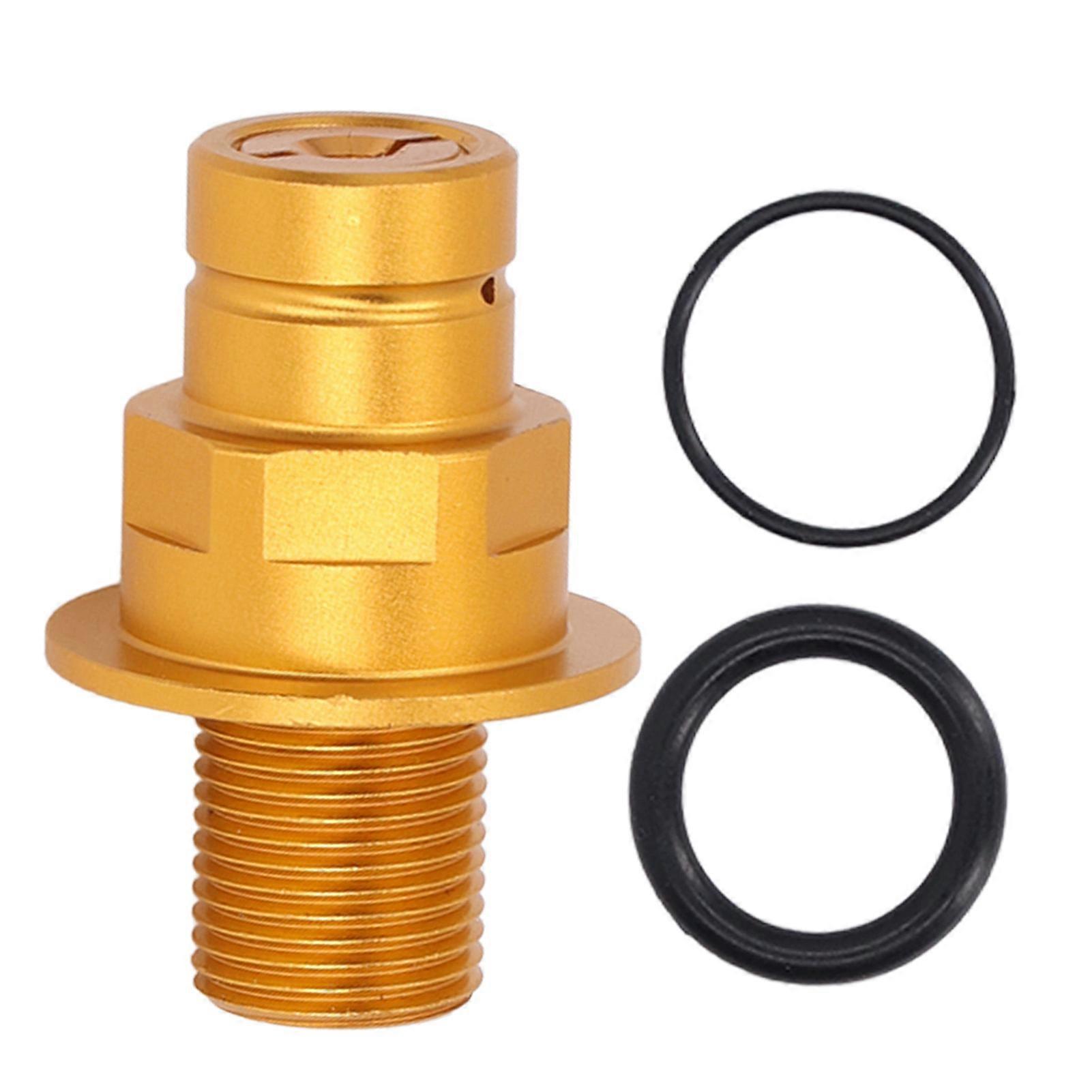 Connector Adapter with M18x1.5 Thread for DUO Terra Art Quick Connect QC Soda Maker Silver