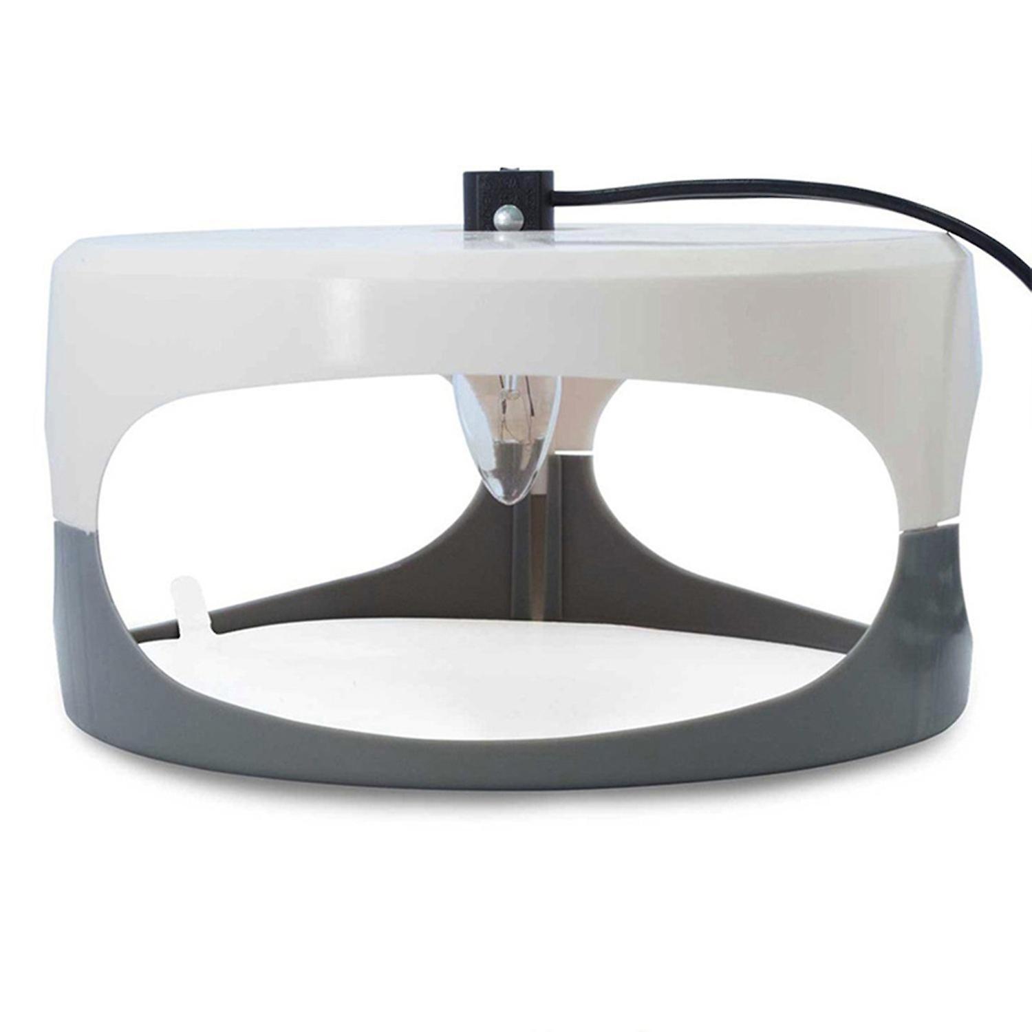 Sticky Flea Trap Dome Flea Bed Bug Trap with 2 Glue Discs, Odorless Non-toxic Flea Killer Trap Pad,