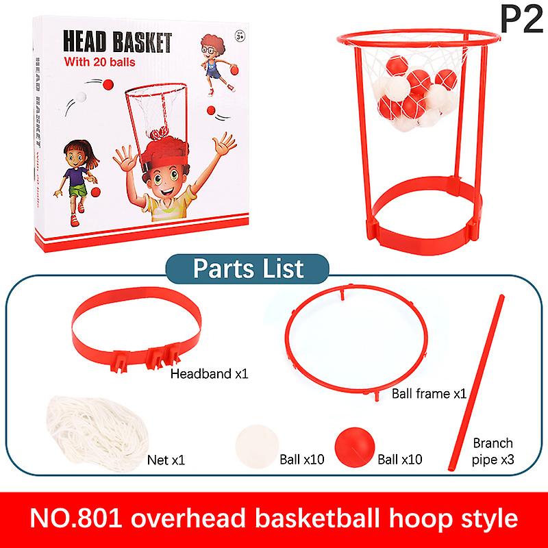 Head Hoop Basketball Party Game For Kids And Adults Carnival Game Adjustable
