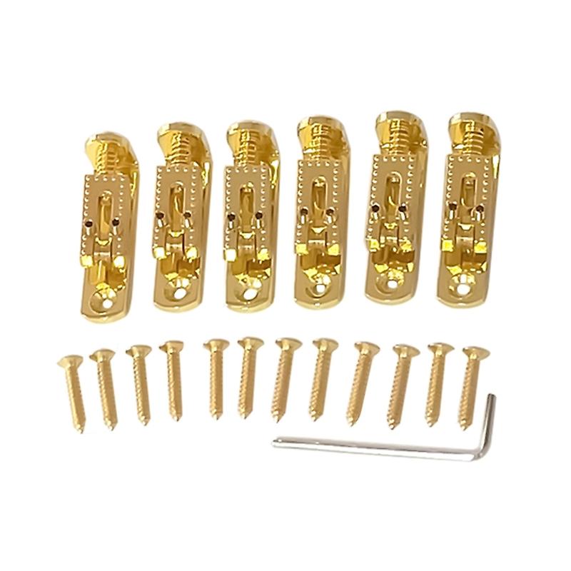 Single Individual Bridge Saddles Tailpiece with Screws Single Bridge ...